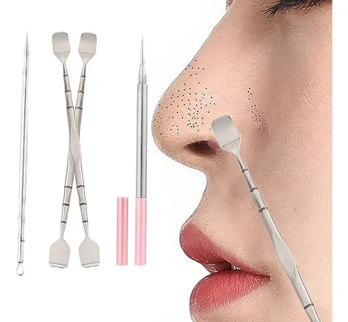 Acero Inoxidable  Herramienta De Doble Cabezal Blackhead