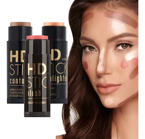 Stick Hd Contorno Barra Contorno Marron Rose Sunset Katalia