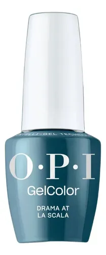 Opi Gel Color Intelli Drama At La Scala Semi X 15ml Azul Oscuro