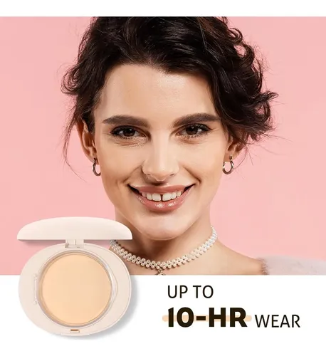 Polvo Compacto Ucanbe 2-en-1 Mate Control Aceite 01 Claro
