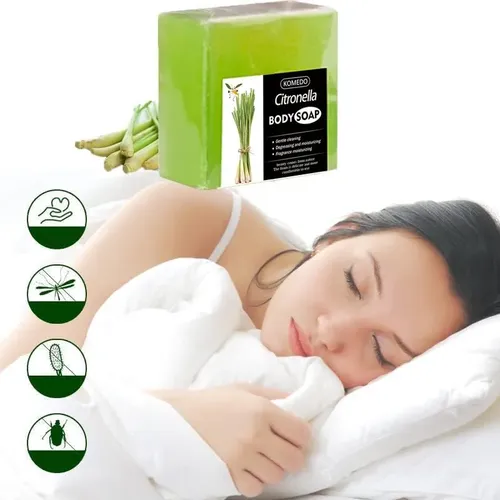 Jabón Komedo Citronela 2 En 1 Gel Corporal De Hierba Limón 2