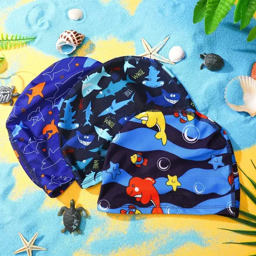 Gorro De Baño Para Niños 3 Piezas Tiburón Delfín…