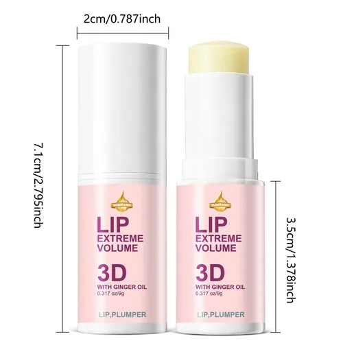 Labial Voluminizador 3d Sumfang Con Aceite De Jengibre – 9g