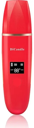 Limpiador Facial Dicandle Z9 Espátula Led 4 Modos Rojo