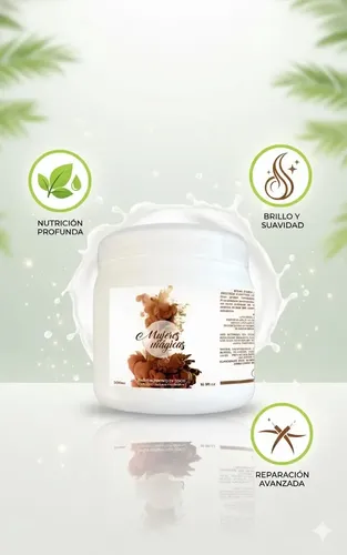Baño De Crema Nutritivo Coco 1/2 Kilo Mujeres Mágicas