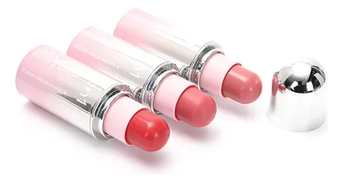 Set 3 En 1 Barra Rubor Labial Sombra Skora Cremoso 3 Tonos