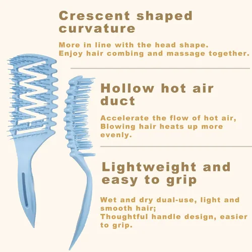 Cepillo Para Cabello Buerallan Definidor De Rizos – 2 Unidad
