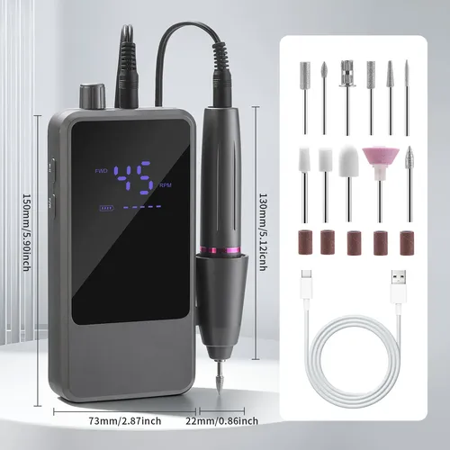 Lima Uñas Bm609 Recargable Eléctrica Quitar Uñas