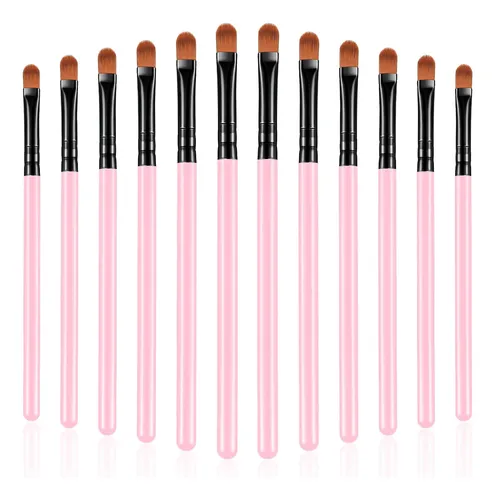 Set De 12 Pinceles Correctores Patelai De Fibra Sintética (r