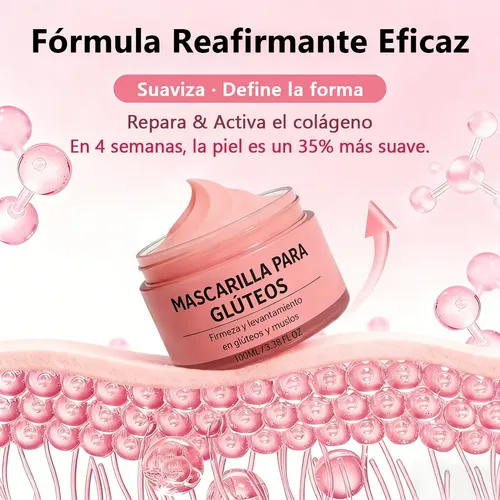Ii Mascarilla Reafirmante Para Glúteos Y Muslos Weud 100ml ~