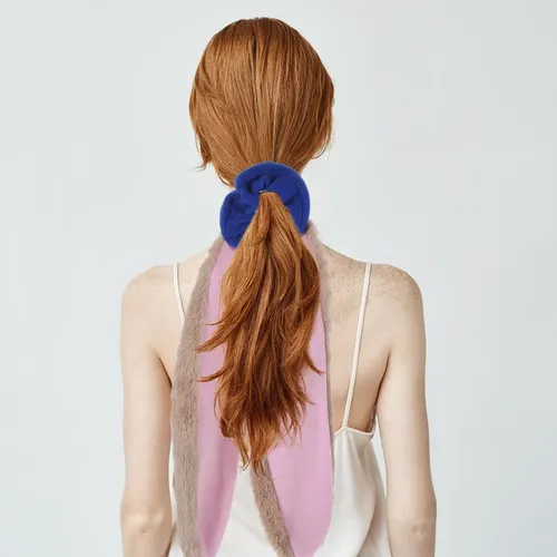 Diademas De Conejo Para Pascua, Diadema Con Orejas De Conejo Pink (inner) With Beige Trim And Blue Base