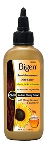Tinte Semipermanente Bigen #chb3, Marrón Cereza Medio, 3