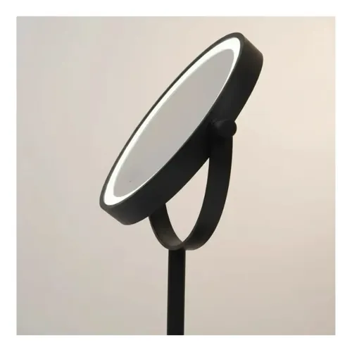 Espejo Maquillaje Vgo De Mesa Aro Luz Led Con Base
