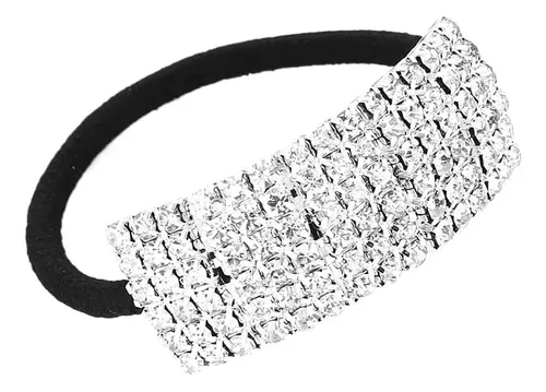 Set De 5 Ligas Para El Pelo Xiwstar Con Cristales De Strass