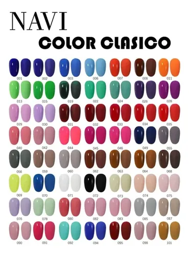 Esmalte Semipermanente Navi 10ml Uv Led Manicura Uñas