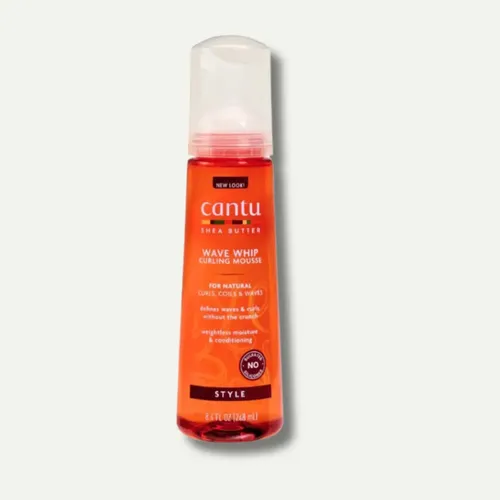 Cantu Wave Whip Curling Mousse Espuma 248ml Rizos Rulos