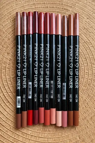Delineador De Labios Premium Pink 21 Lip Liner Tono 01