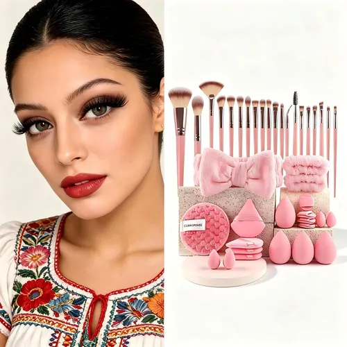 Kit Completo Maquillaje 40piezas Set De Maquillaje Profesion