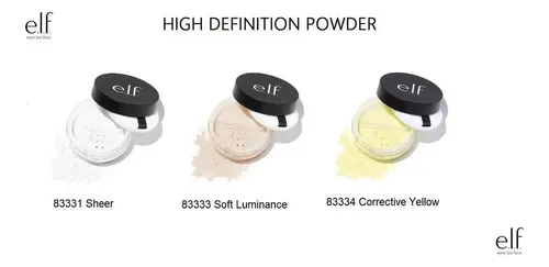 Base en Polvo Mate E.L.F. Cosmetics HD Powder Vegetal Cruelty-Free