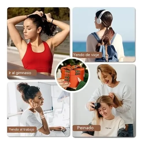 Set 100 Piezas Accesorios De Cabello Cómodos Y Duraderos