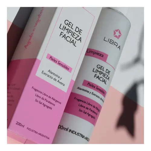 Libra Gel De Limpieza Facial Piel Sensible 200ml
