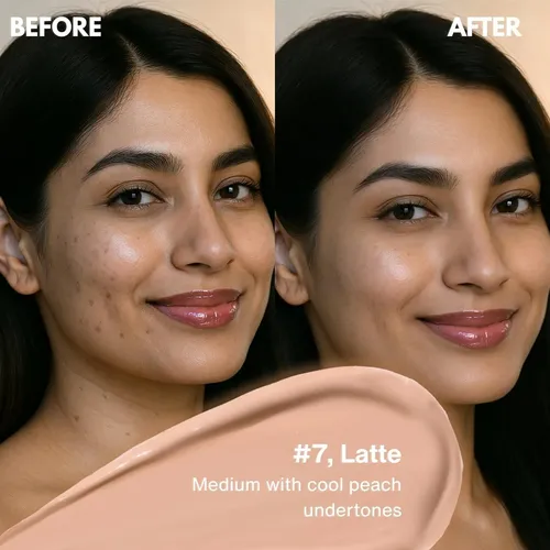 Corrector Cloud Cream De Cobertura Total Para Ojos #7 Latte