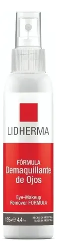 Lidherma Demaquillante De Ojos Removedor Maquillaje Pestañas