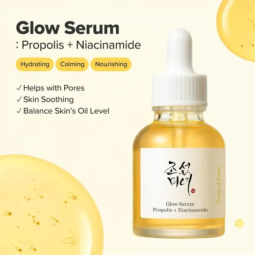 Suero Facial Hidratante Con Propolis Y Niacinamida