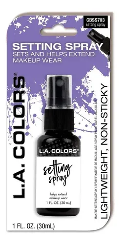 Spray Fijador L.a. Colors Cbss703, Ligero Y Antiadherente
