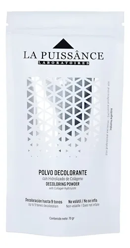 La Puissance Polvo Decolorante Hasta 9 Tonos 70g X12