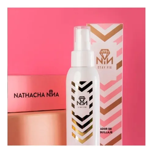 Fijador Maquillaje Bruma Hidratante Stay Fix Nathacha Nina