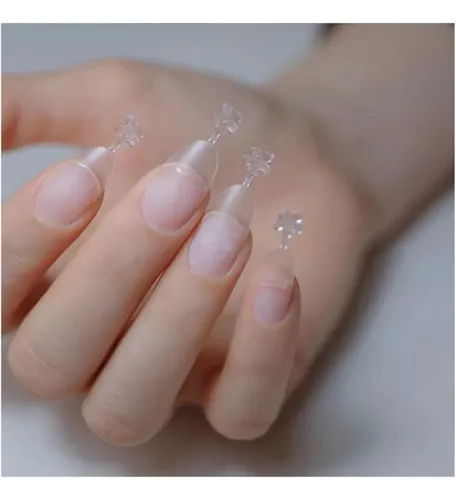 Tips Almendra Punta Extensiones De Uñas Gel X300 Mely