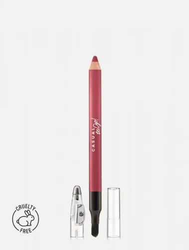 Delineador De Labios Casual To Go Con Sacapuntas Y Difuminad
