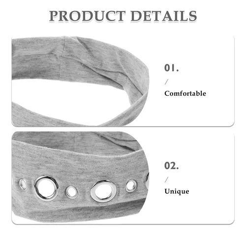 Bandanas Elásticas De 3 Piezas Con Ojales Huecos – Punk !