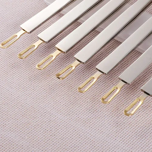 Set De 2 Pinzas De Acero Inoxidable Para Cejas