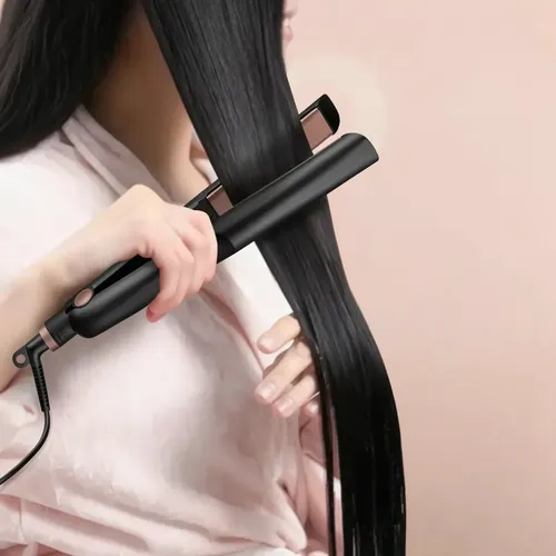 Planchita De Pelo Negra Y Rosa 220v/240v Alientech