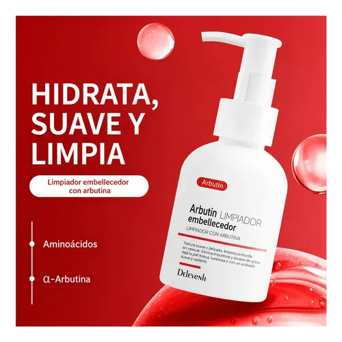 Crema Limpieza Profunda Arbutin Deleventh Skincare Asiatico
