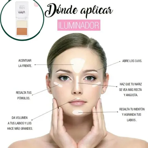 Combo Maquillaje Completo Tonos Calidos Efecto Bronceado X17