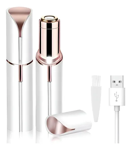 Depiladora Facial Eléctrica Portátil Con Luz Recargable \