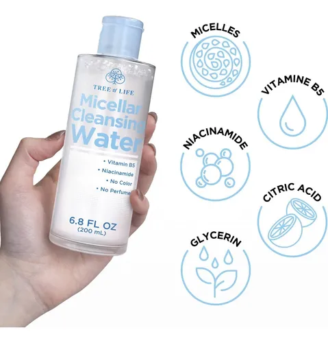 Agua Micelar Limpiadora 200 Ml Árbol De La Vida