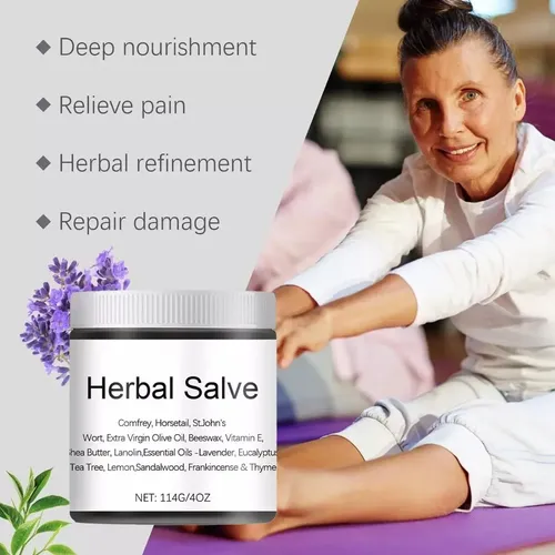 Vv //* Pomada En Crema De Hierbas De Consuelda Orgánica, 1 .