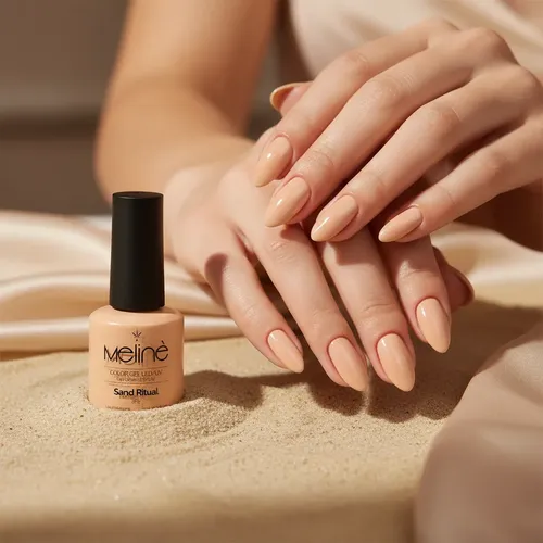 Meline Esmalte Semipermanente Gel Led/uv 955 Sand Ritual