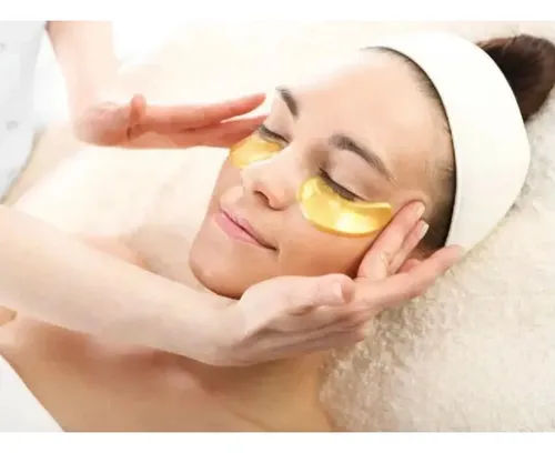 Máscara Colágeno Ojeras Crystal Parche Mascarilla X5 Unidad