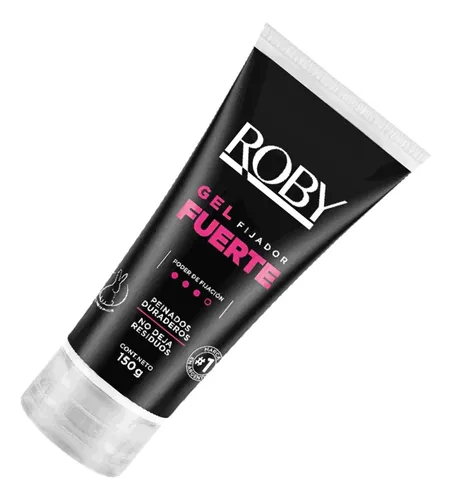 Roby Gel Fijador Fuerte Peinados Duraderos 150g