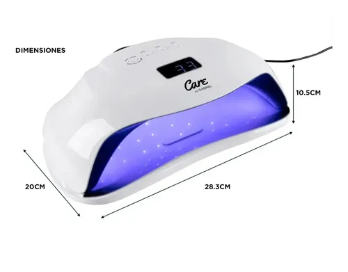Kit D Cabina 72 Uv Led Torno Esmaltes Semipermanentes Gel Uv
