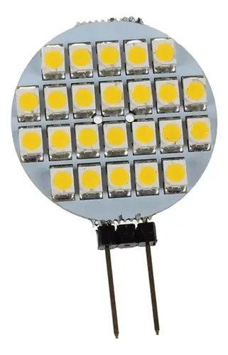 H. Luz Frontal De Espejo Led G4 12 V En Forma De Disco 12 *