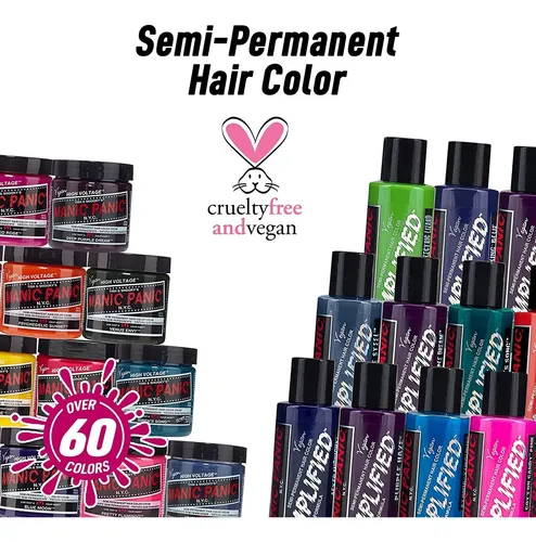 Tinte Para El Cabello Manic Panic Ultra Violet, Semipermanen