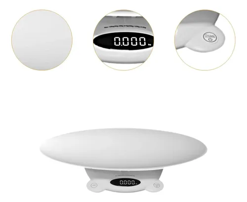 Báscula Para Bebés, Versátil Y Portátil, Con Pantalla Led, P