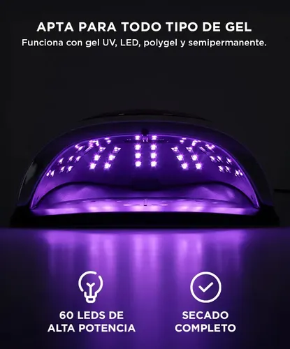 Cabina Para Uñas Care By Gadnic Future V11 Uv Led 18.8w
