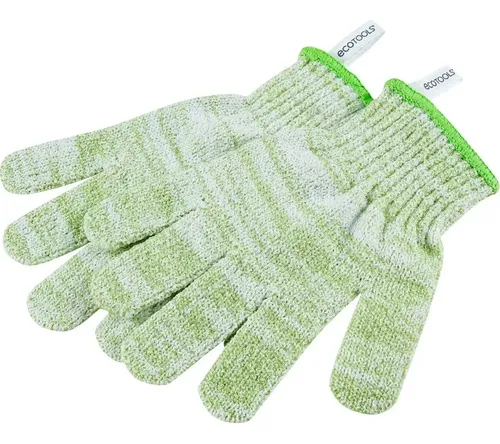 Guantes De Ducha Ecotools Exfoliantes Verde 1 Par